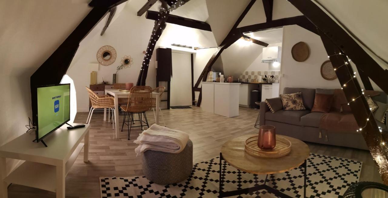 Logement Cosy Renove Au Pied De La Cathedrale Avec Climatisation رانس المظهر الخارجي الصورة